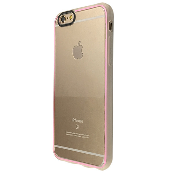 

Накладка силикон Laser для Apple iPhone 6 / 6S (light pink)