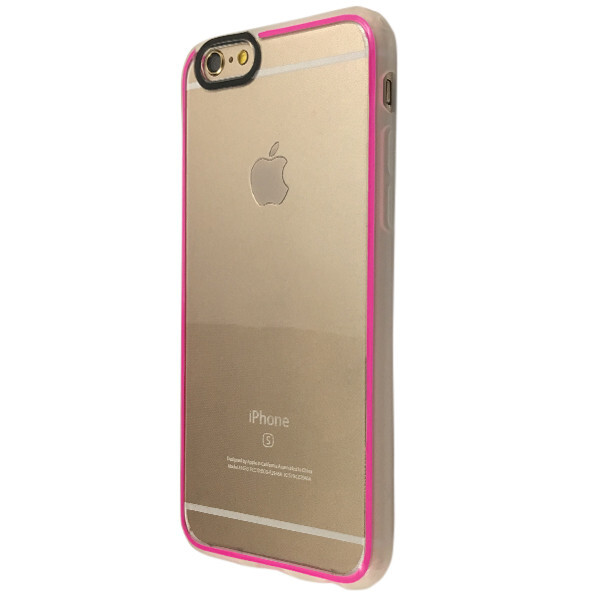 

Накладка силикон Laser для Apple iPhone 6 / 6S (pink)