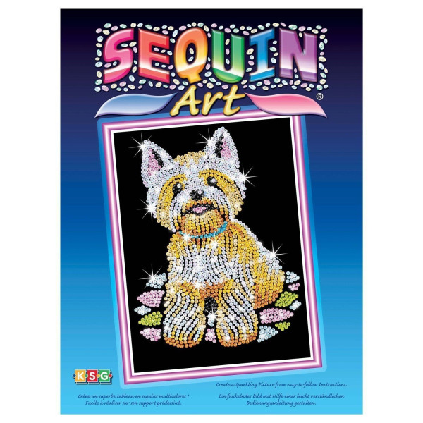 

Набор для творчества Sequin Art BLUE Westie (SA0827)