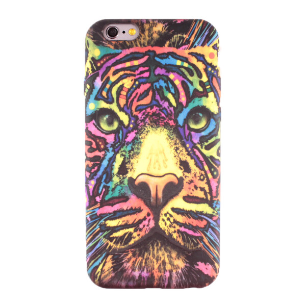 

Накладка силикон Luxo Guasch для Apple iPhone 6 / 6S (храбрый тигр)