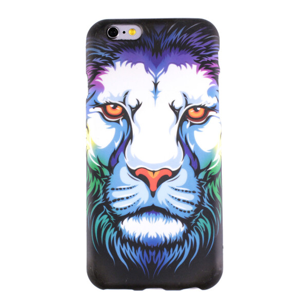 

Накладка силикон Luxo New Print для Apple iPhone 6 / 6S (лев альбинос)