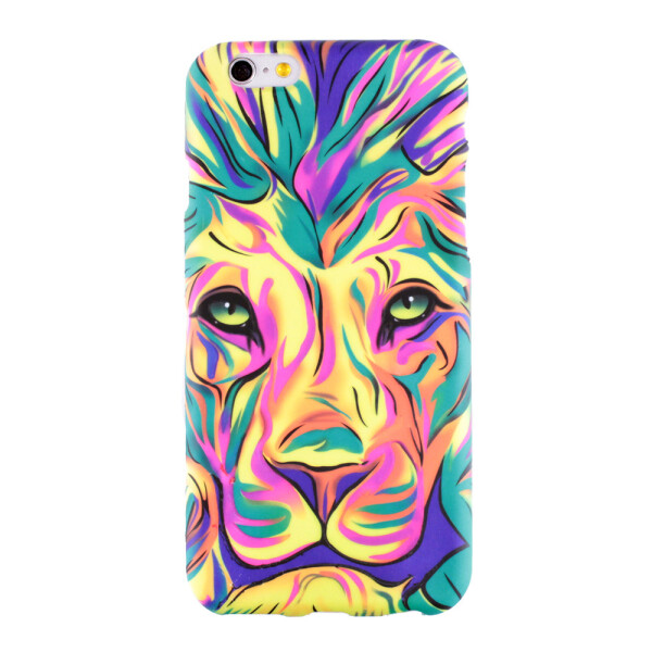 

Накладка силикон Luxo Street Art для Apple iPhone 6 / 6S (лев)