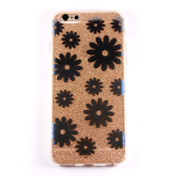 

Накладка силикон Magic Flowers Ромашка для Apple iPhone 6 / 6S (gold)