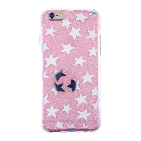 

Накладка силикон Magic Stars для Apple iPhone 6 / 6S (pink)