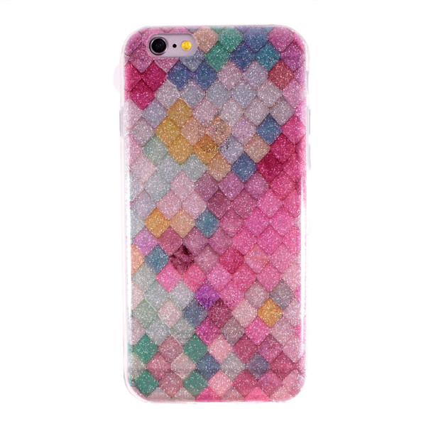 

Накладка силикон Magic Мозайка для Apple iPhone 6 / 6S (multicolored)
