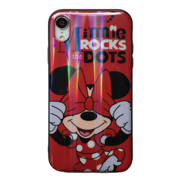 

Накладка силикон Minnie Rocks the Dots для Apple iPhone XR (01)