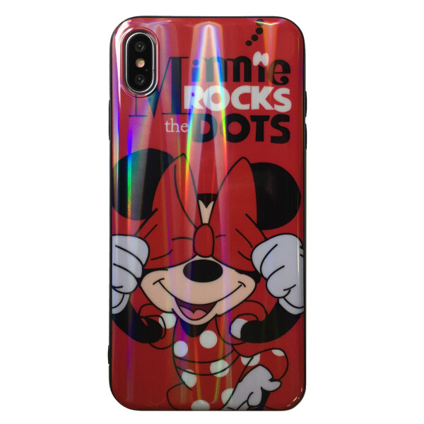 

Накладка силикон Minnie Rocks the Dots для Apple iPhone XS Max (01)