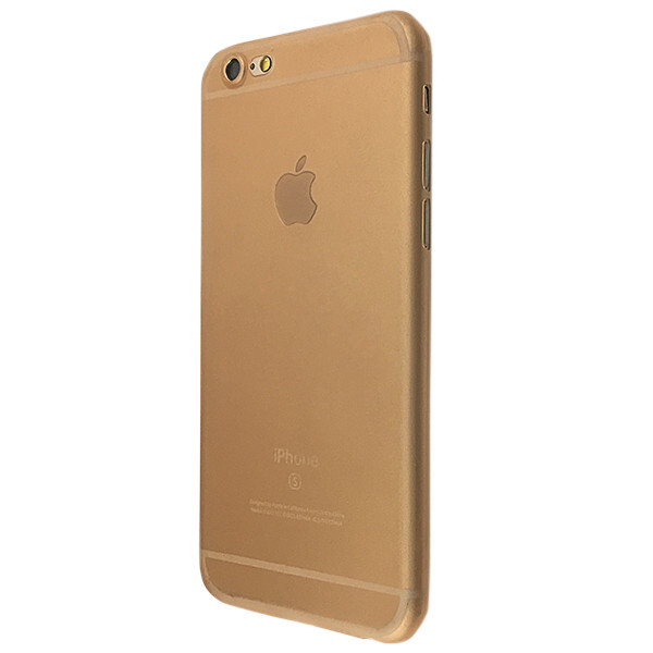 

Накладка силикон ultra slim matt под камеру для Apple iPhone 6 / 6S (orange)
