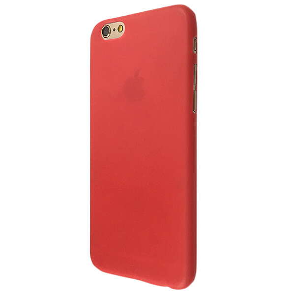 

Накладка силикон ultra slim matting TPU для Apple iPhone 6 / 6S (red)
