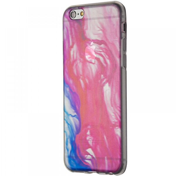 

Накладка силикон Акварель для Apple iPhone 6 / 6S (01)