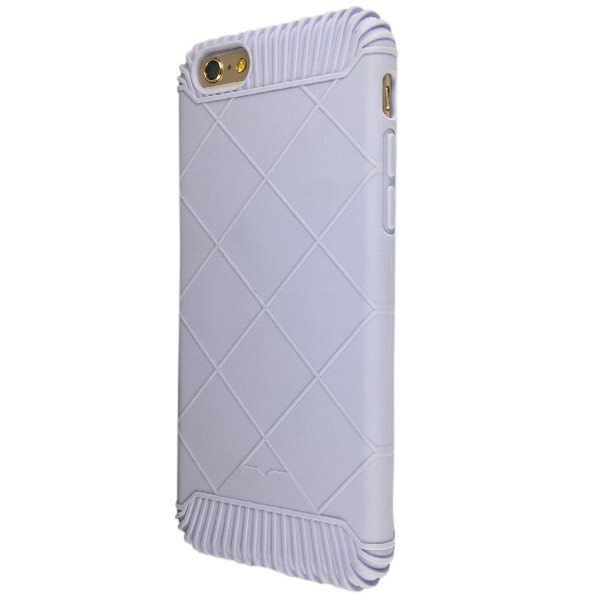 

Накладка силикон Гребень для Apple iPhone 6 / 6S (light violet)