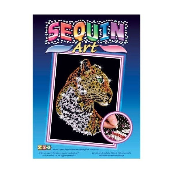 

Набор для творчества Sequin Art BLUE Leopard (SA1208)