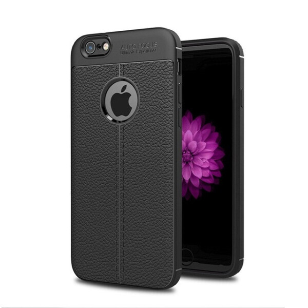 

Накладка силикон под кожу Autofocus TPU для Apple iPhone 6 / 6S (black)