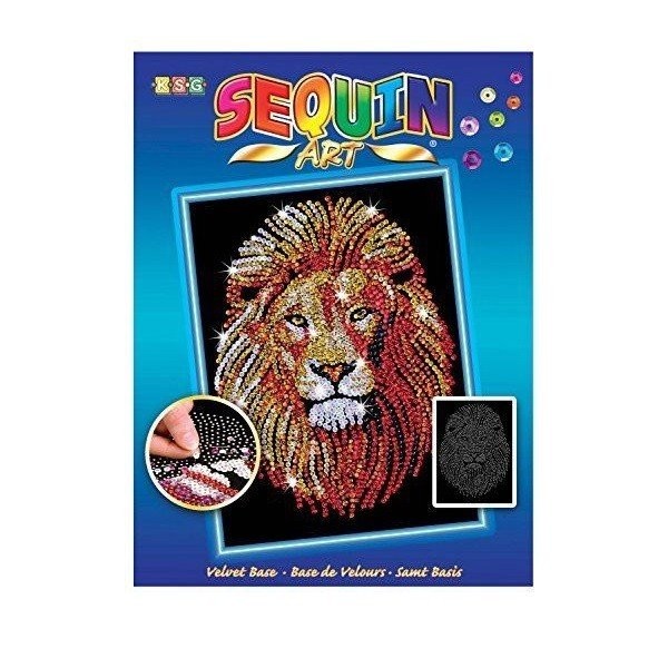 

Набор для творчества Sequin Art BLUE Lion (SA1207)