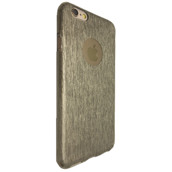 

Накладка силикон с вкладышем серебристого дождя для Apple iPhone 6 / 6S (dark)