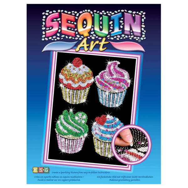 

Набор для творчества Sequin Art BLUE Cupcakes (SA1130)
