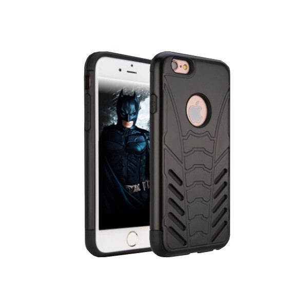 

Накладка силикон с пластик бортом Caseology Batman для Apple iPhone 6 / 6S (black)