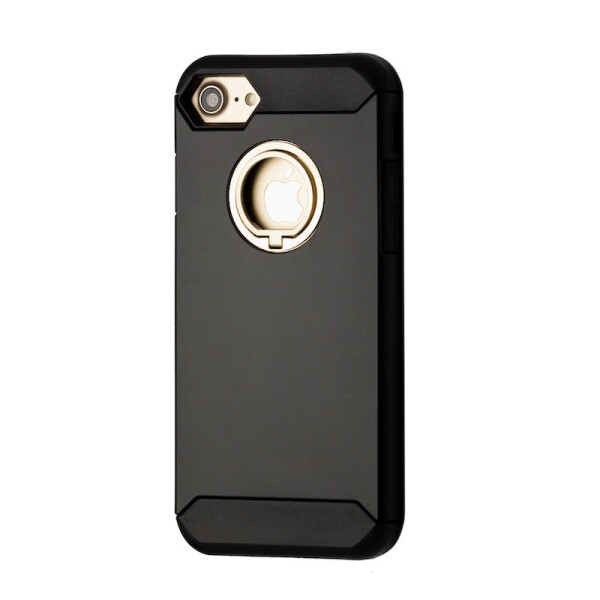 

Накладка силикон с пластиком Кольцо Нибелунгов для Apple iPhone 6 / 6S (black)