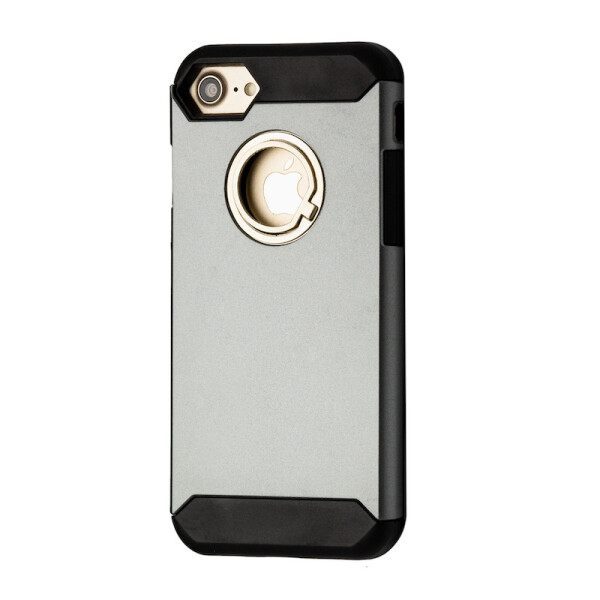 

Накладка силикон с пластиком Кольцо Нибелунгов для Apple iPhone 6 / 6S (grey)