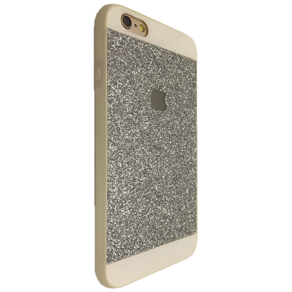 

Накладка силикон Селебрити для Apple iPhone 6 / 6S (silver)