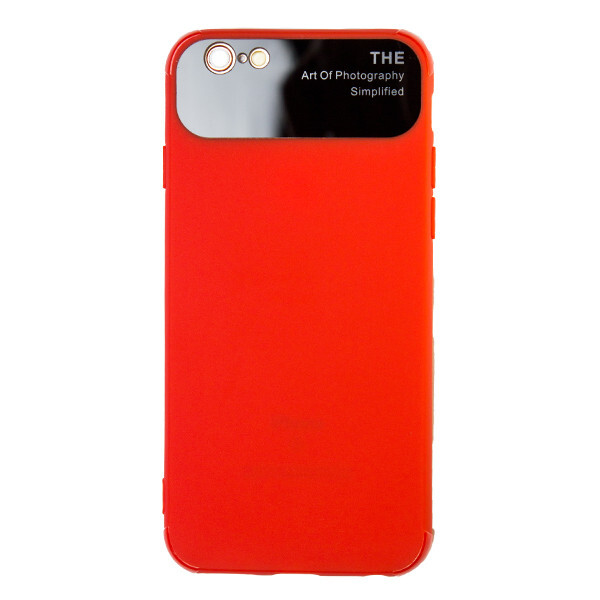 

Накладка силикон стекло Soft Totu Arte для Apple iPhone 6 / 6S (red)