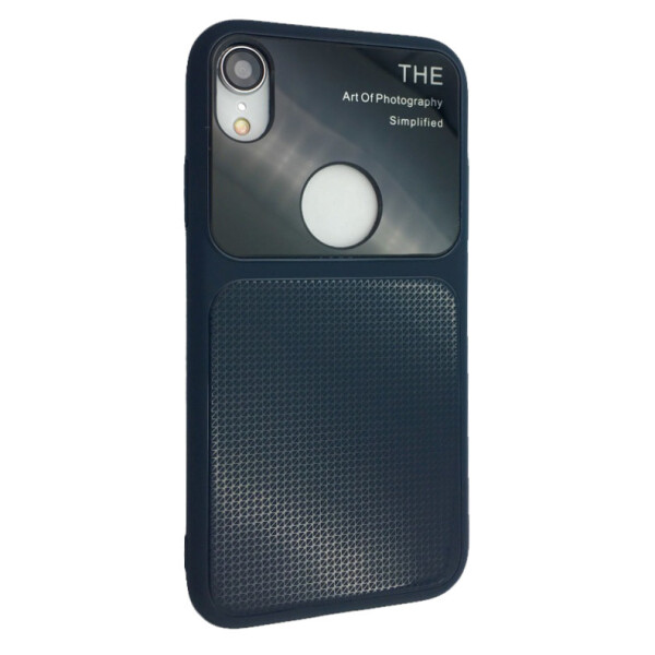

Накладка силикон стекло Totu Arte Geometry для Apple iPhone XR (dark blue)