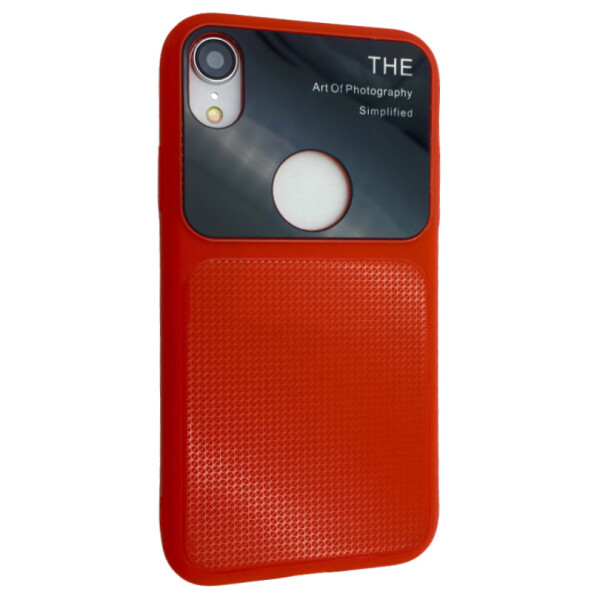 

Накладка силикон стекло Totu Arte Geometry для Apple iPhone XR (red)