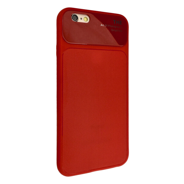 

Накладка силикон стекло Totu Arte для Apple iPhone 6 / 6S (red)