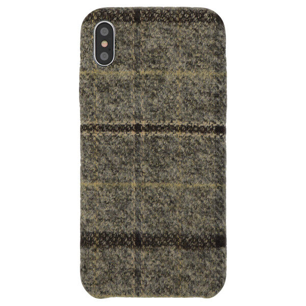 

Накладка ткань Wool для Apple iPhone XS Max (brown)