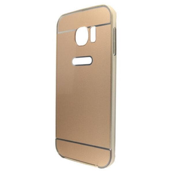 

Чехол-бампер DK-Case металл + накладка пластик для Samsung S6 (gold)