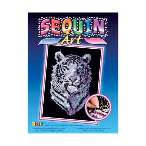 

Набор для творчества Sequin Art BLUE Snow Tiger (SA1217)