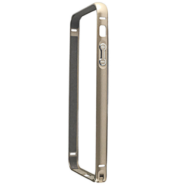 

Чехол-бампер DK-Case металл глянец Macaron для Apple iPhone 5 / 5S (gold)
