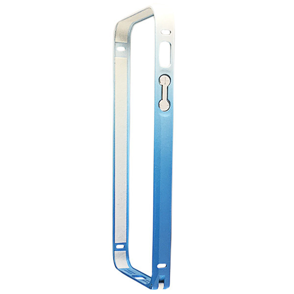 

Чехол-бампер DK-Case металл лак градиент для Apple iPhone 5/5S (blue/white)