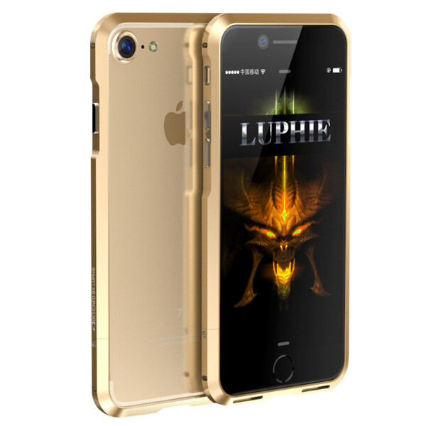 

Чехол-бампер металл Luphie original для Apple iPhone 6 / 6S (gold)