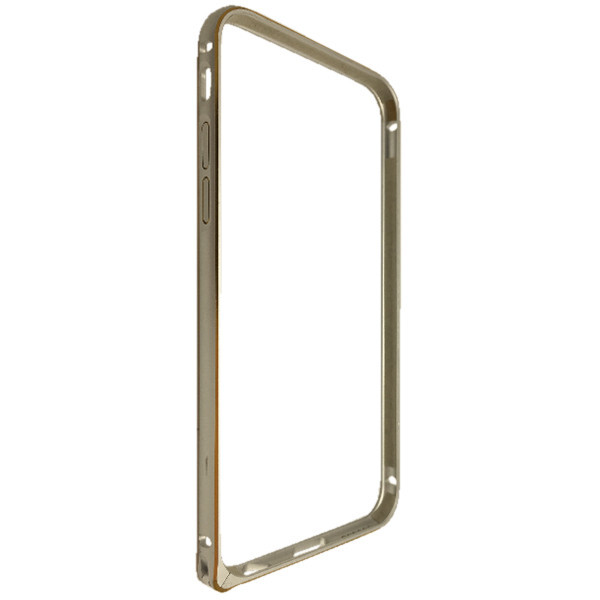 

Чехол-бампер металл matt gold edge для Apple iPhone 6 / 6s (silver)
