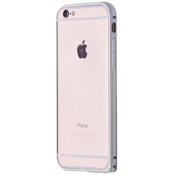 

Чехол-бампер металл ultra slim matt для Apple iPhone 6 / 6s (silver)