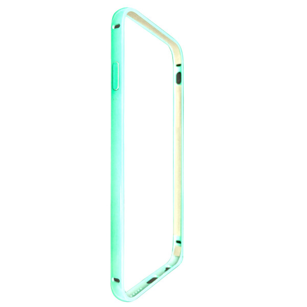 

Чехол-бампер металл глянец Macaron для Apple iPhone 6 / 6S (mint)
