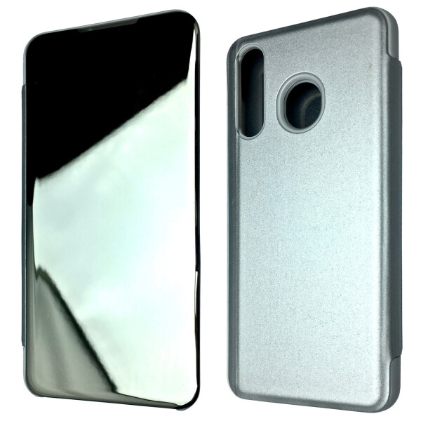 

Чехол-книжка DK Clear View Standing Cover для Samsung A20 / A30 (silver)