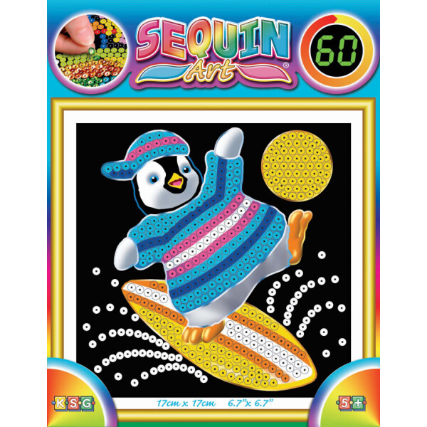 

Набор для творчества Sequin Art 60 Penguin (SA1328)