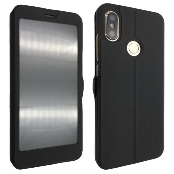 

Чехол-книжка DK-Case кожа с пластиком Flip Cover Magnetic для Xiaomi Redmi Note 6 Pro (black)