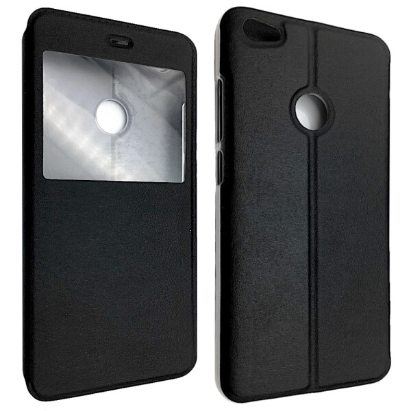 

Чехол-книжка DK-Case кожа с пластиком Flip Cover Stitched для Xiaomi Redmi Note 5A Prime (black)
