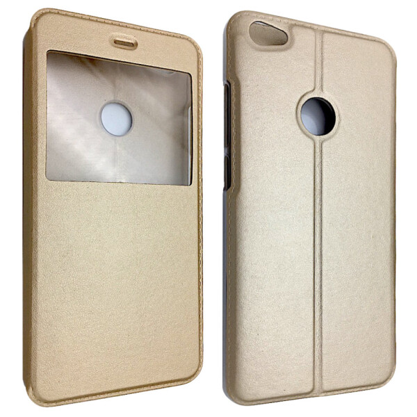 

Чехол-книжка DK-Case кожа с пластиком Flip Cover Stitched для Xiaomi Redmi Note 5A Prime (gold)