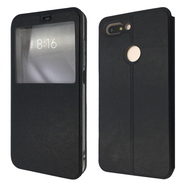 

Чехол-книжка DK-Case кожа с силиконом Smart для Xiaomi Mi 8 Lite (black)