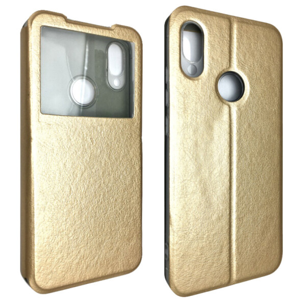 

Чехол-книжка DK-Case кожа с силиконом Smart для Xiaomi Redmi Note 7 Pro (gold)