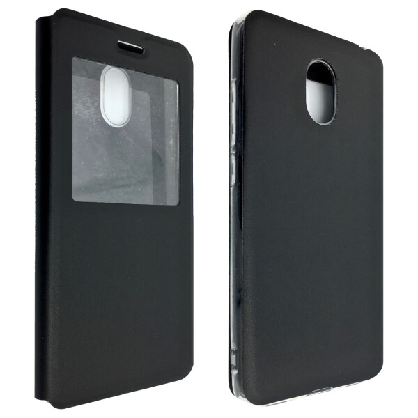 

Чехол-книжка DK-Case на силиконе для Meizu M6 (black)