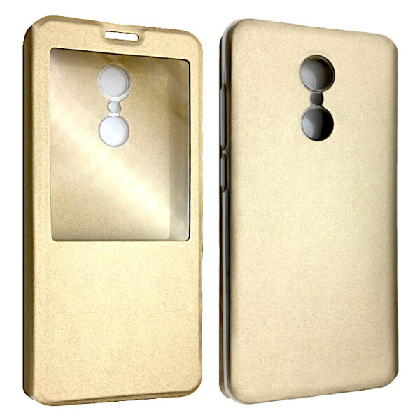 Акция на Чехол-книжка DK-Case на силиконе для Xiaomi Redmi 5 (gold) от Allo UA