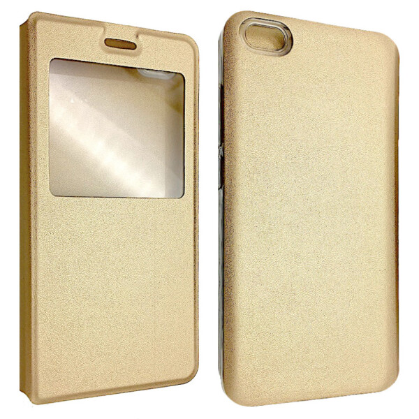 

Чехол-книжка DK-Case на силиконе для Xiaomi Redmi Note 5A (gold)