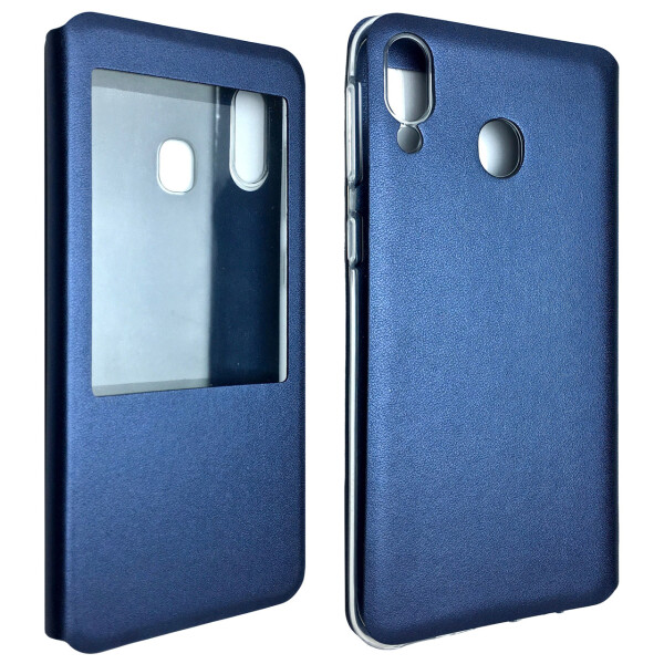 

Чехол-книжка DK-Case силикон кожа для Samsung M20 (blue)