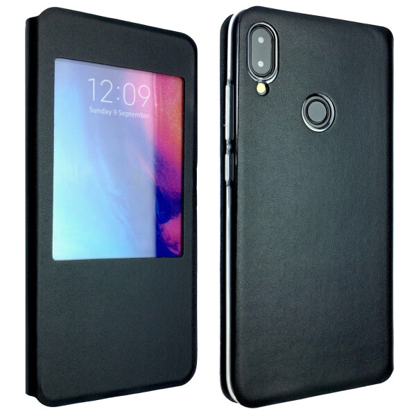 

Чехол-книжка DK-Case силикон кожа для Xiaomi Redmi Note 7 Pro (black)
