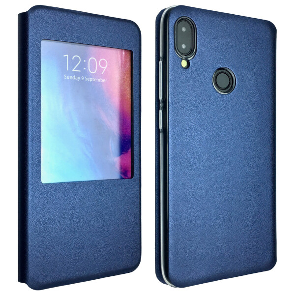 

Чехол-книжка DK-Case силикон кожа для Xiaomi Redmi Note 7 Pro (blue)